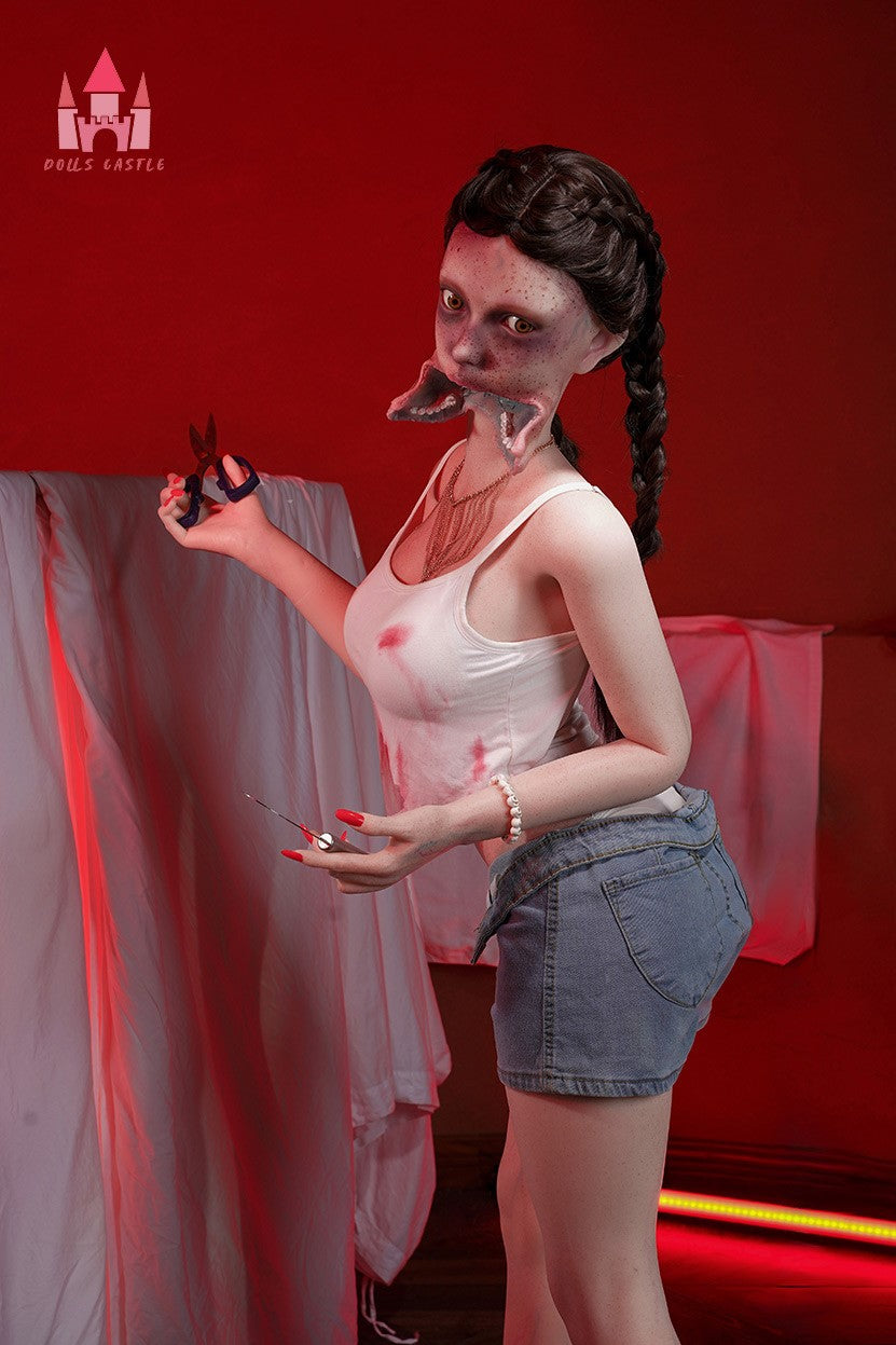 Zombiel sexdukke (Dolls Castle 156cm d-cup #Z1 silikon)