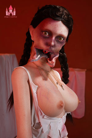 Zombiel sex dukke (Dolls Castle 156cm D-Kupa #Z1 silikon)