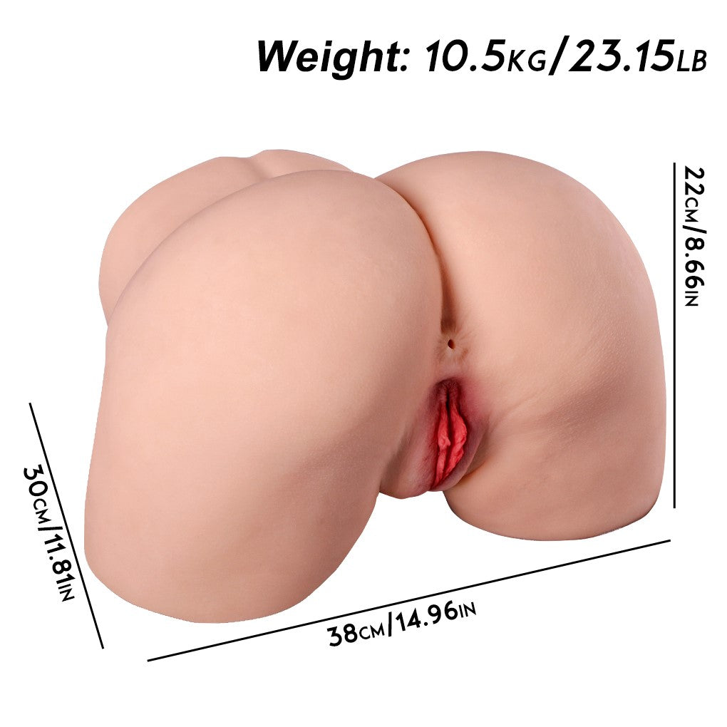 Rumpe stor krøllete (EL-Doll Hofte 110 cm tpe) EXPRESS