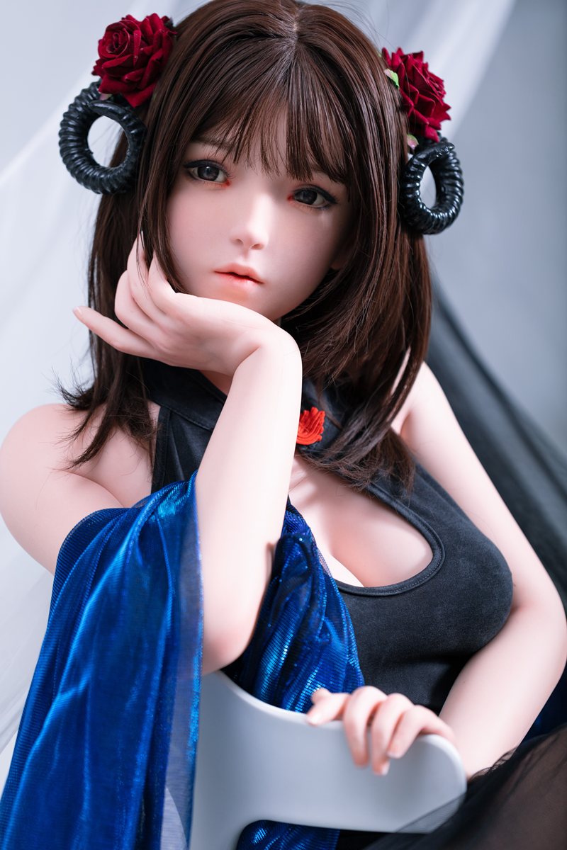 Gifte seg sexdukke (FUDoll 148cm D-cup #J014 Silikon)