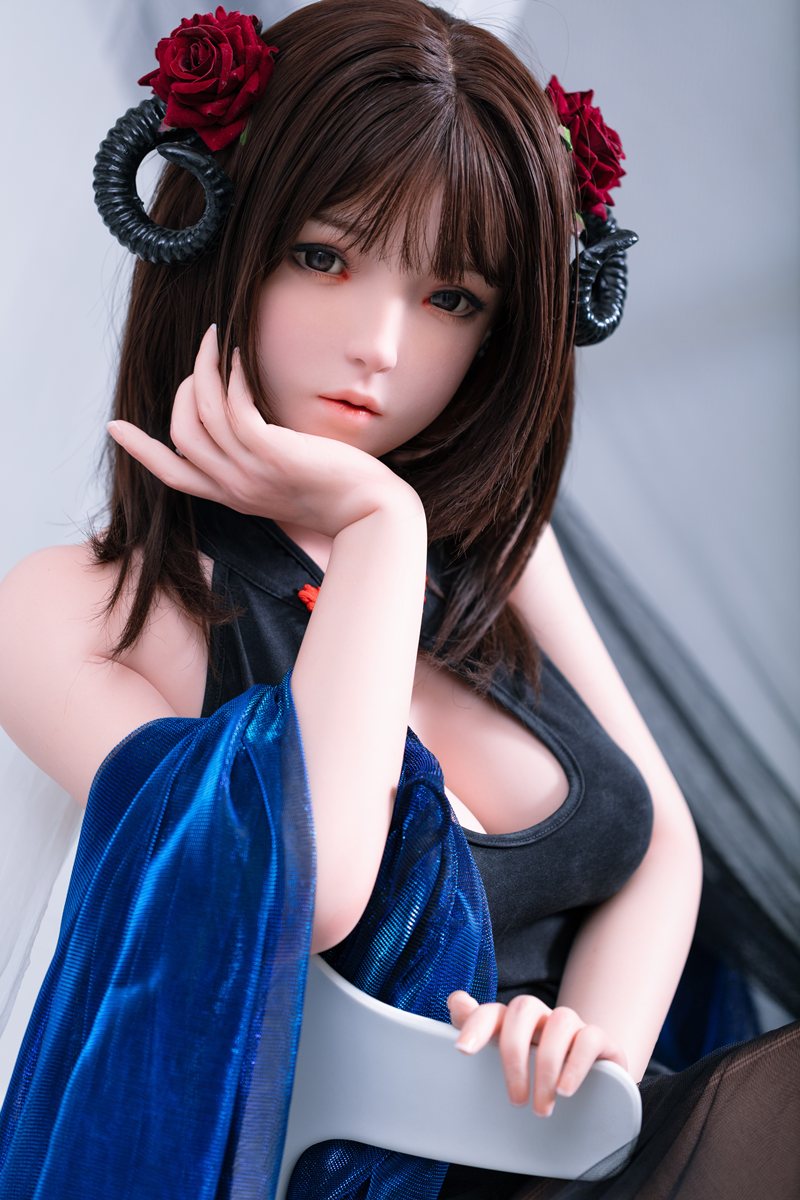 Gifte seg sexdukke (FUDoll 148cm D-cup #J014 Silikon)