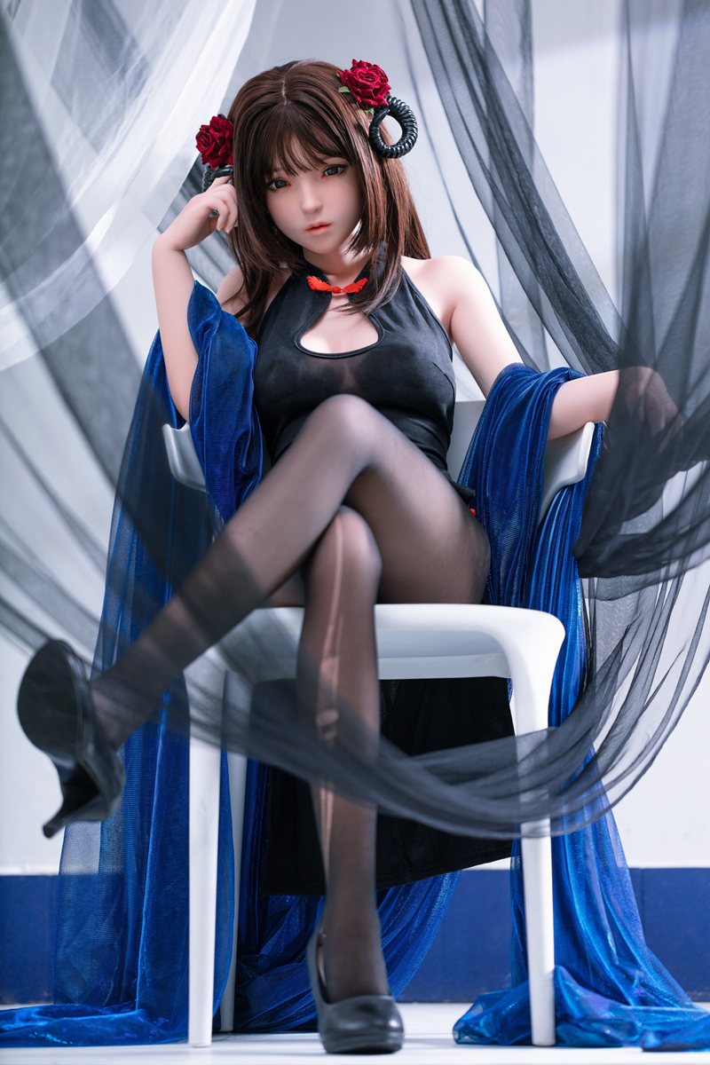 Gifte seg sexdukke (FUDoll 148cm D-cup #J014 Silikon)