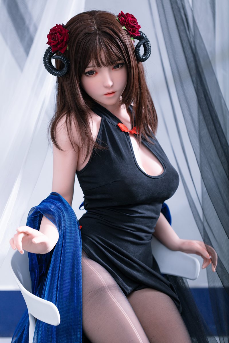 Gifte seg sexdukke (FUDoll 148cm D-cup #J014 Silikon)