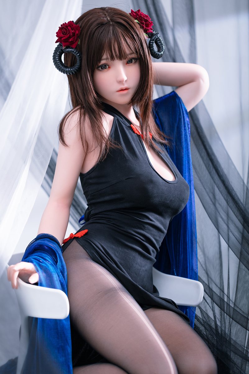 Gifte seg sexdukke (FUDoll 148cm D-cup #J014 Silikon)