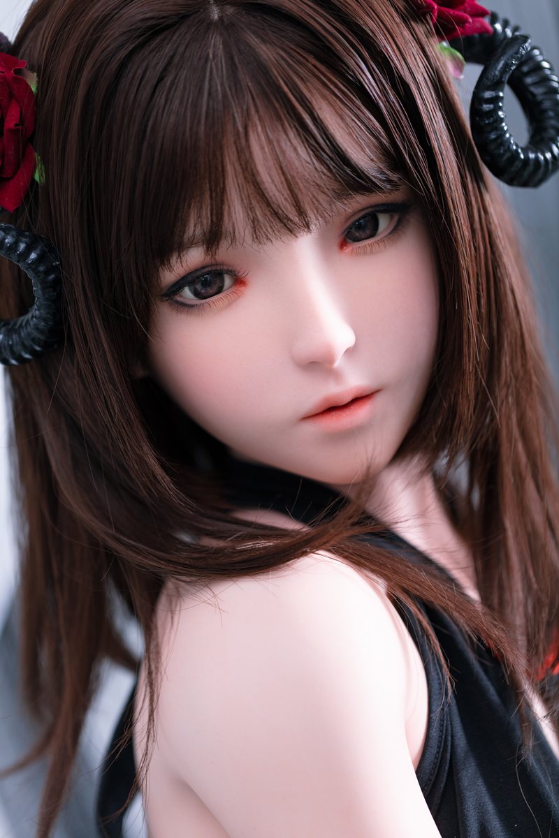 Gifte seg sexdukke (FUDoll 148cm D-cup #J014 Silikon)