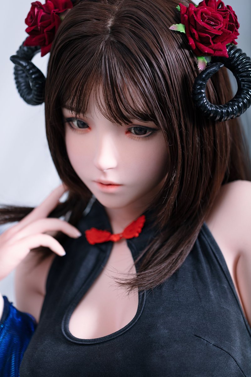 Gifte seg sexdukke (FUDoll 148cm D-cup #J014 Silikon)