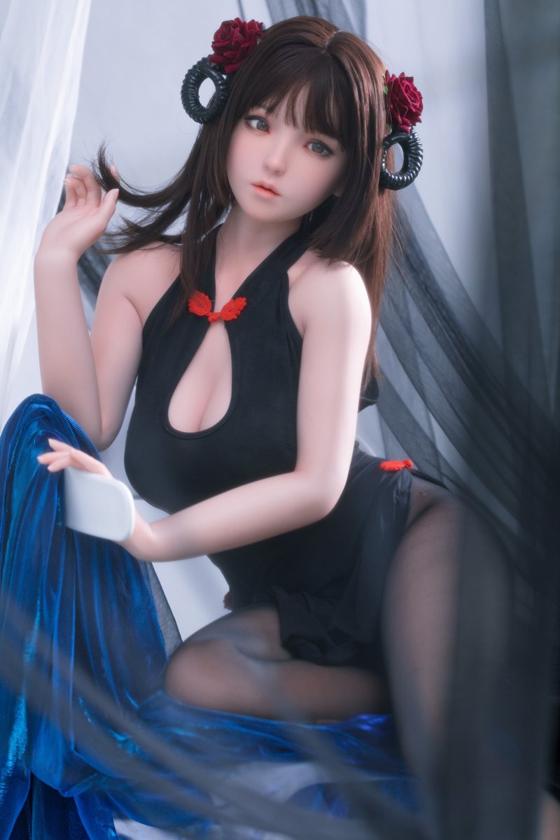 Gifte seg sexdukke (FUDoll 148cm D-cup #J014 Silikon)