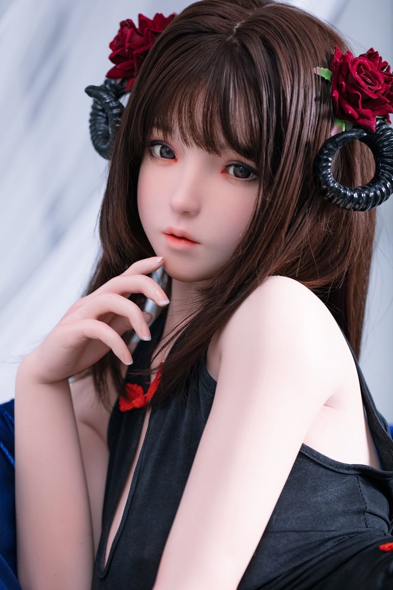 Gifte seg sexdukke (FUDoll 148cm D-cup #J014 Silikon)