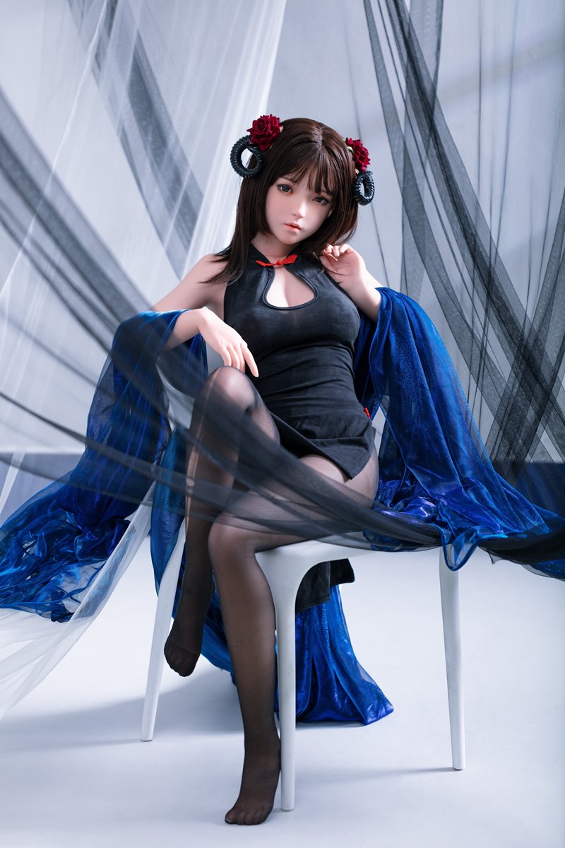 Gifte seg sexdukke (FUDoll 148cm D-cup #J014 Silikon)