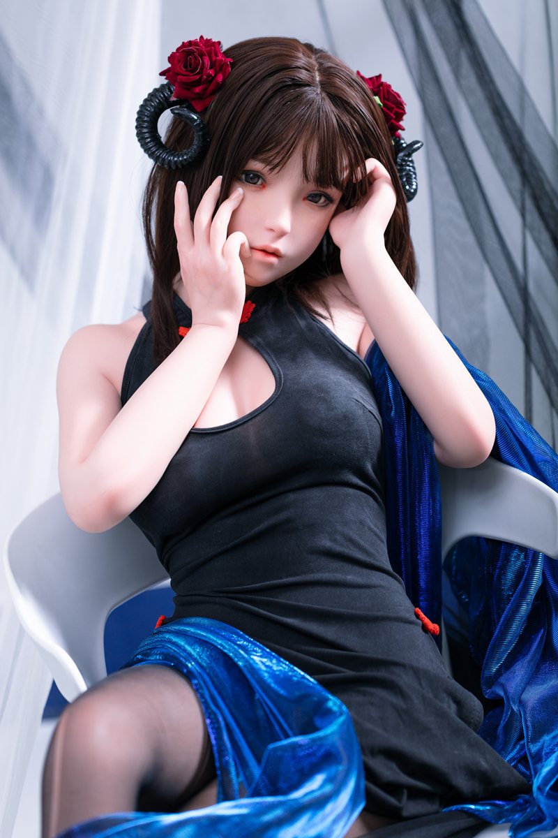 Gifte seg sexdukke (FUDoll 148cm D-cup #J014 Silikon)