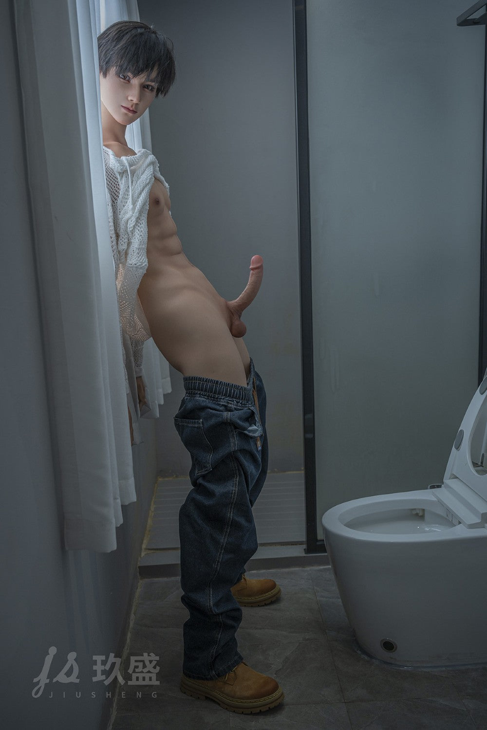 Gavin mannlig sexdukke (Jiusheng 180cm #2M silikon)