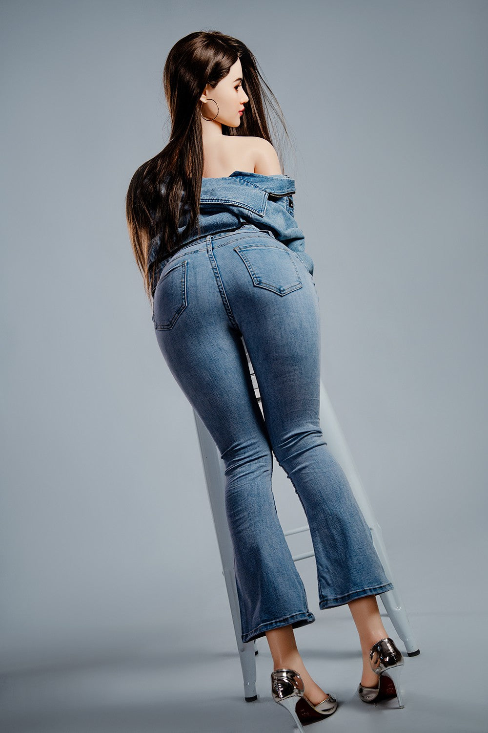 Krystall sexdukke (HRDoll 165 cm C-cup #R13 silikon)