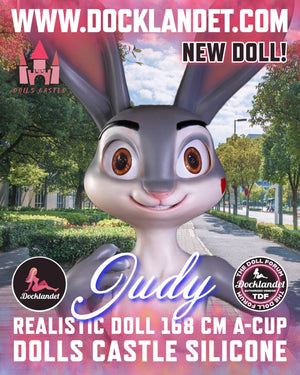Judy the Rabbit Sexdocka (Dolls Castle 168cm A-Kupa Silikon)