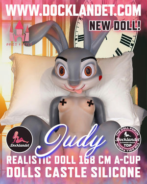 Judy the Rabbit Sexdocka (Dolls Castle 168cm A-Kupa Silikon)