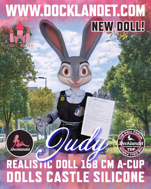 Judy the Rabbit Sexdocka (Dolls Castle 168cm A-Kupa Silikon)