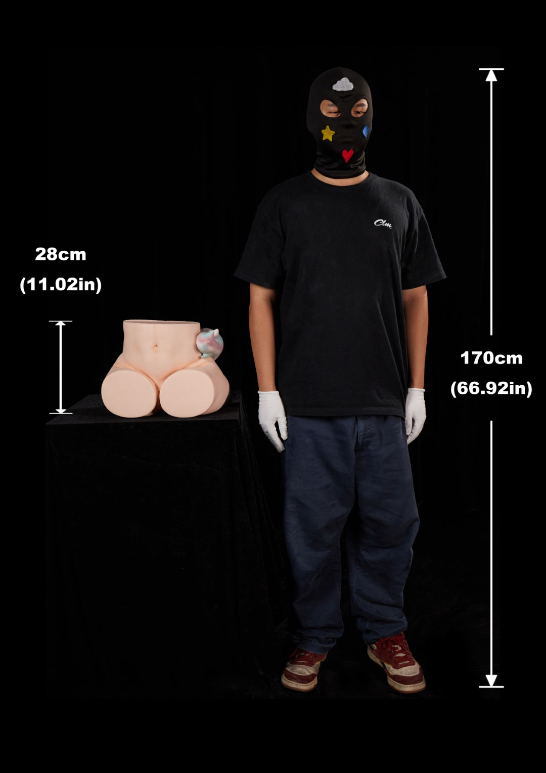Razor Rumpa Sexdocka (Climax Doll Pro 35cm Silikon)