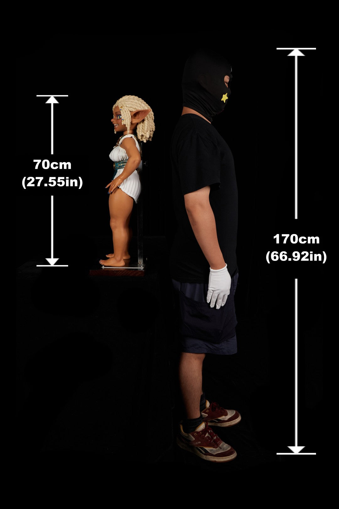 Kaela Sexdocka (Climax Doll Mini 70cm V-kupa Silikon)