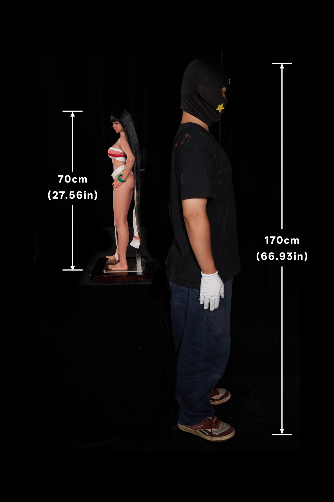 Chel Sexdocka (Climax Doll Mini 70cm D-kupa Silikon)