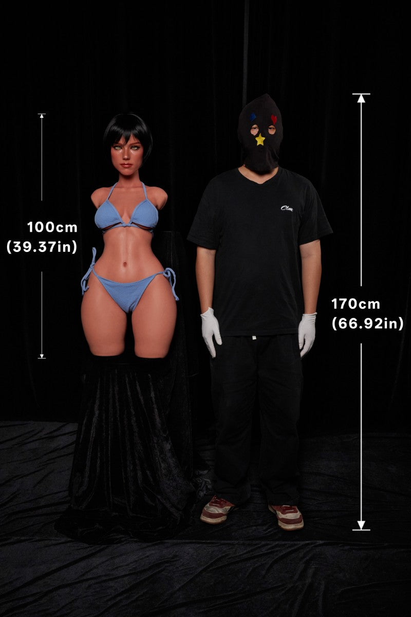 Livia Torso Sex doll (Climax Doll ULW 100cm E-cup silicone)