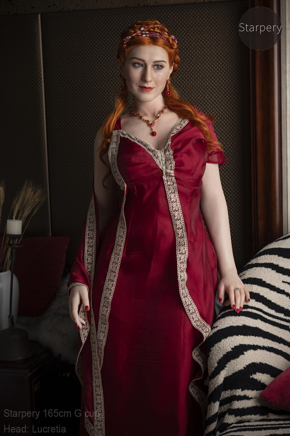 Lucretia sexdukke (Starpery 165cm g-cup TPE+silikon)