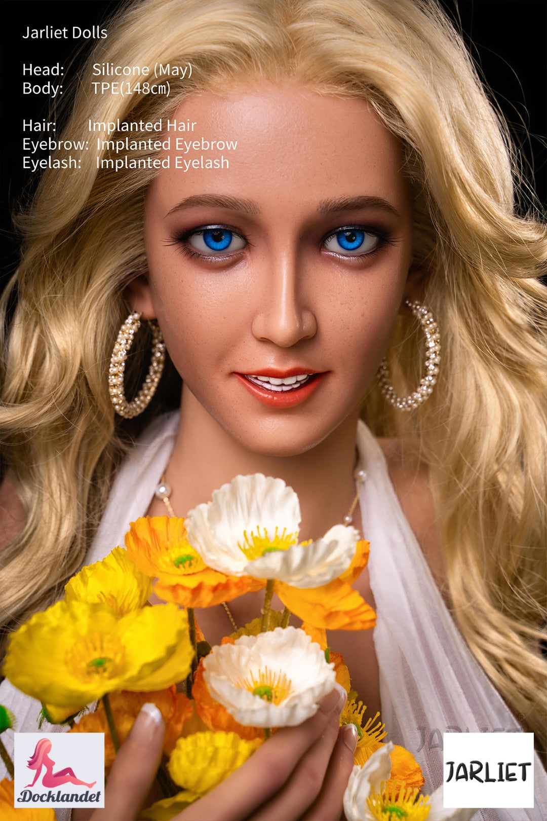 mai sexdukke (Jarliet 148 cm E-cup TPE+silikon)