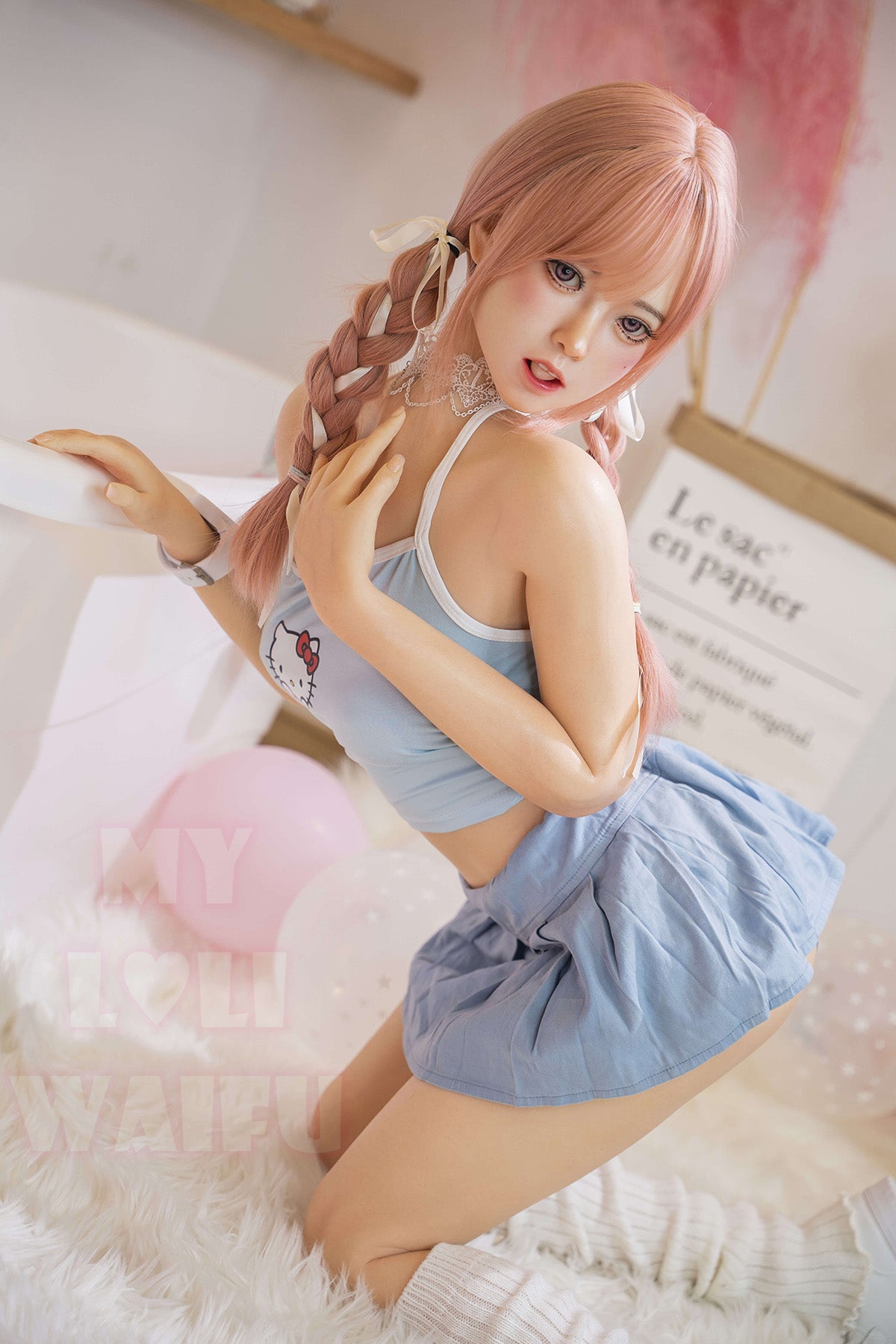 Mia sexdukke (My Loli Waifu 148cm B-cup #22A silikon)