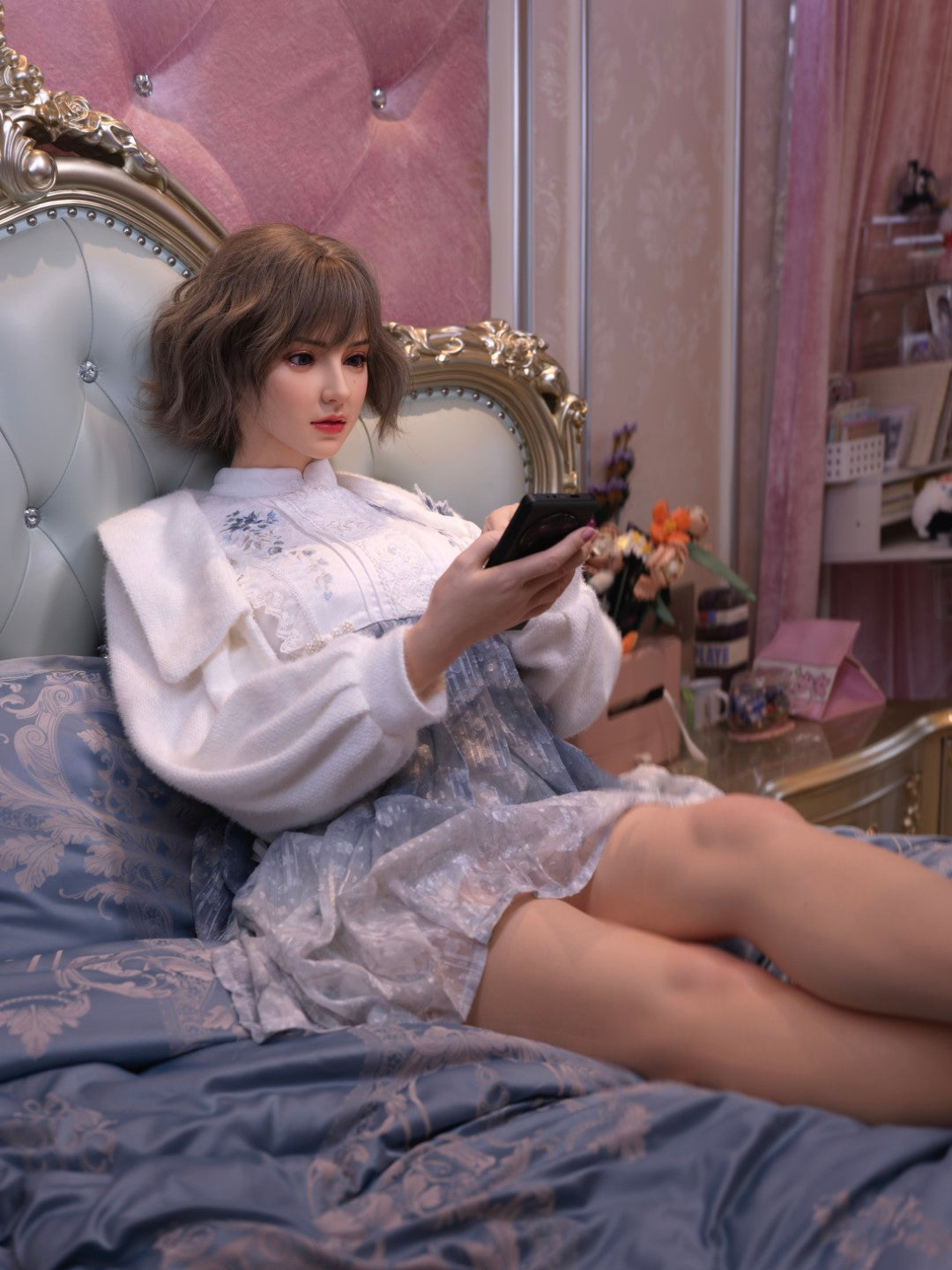 sexdukke Mona Model 20R Deluxe (Gynoid Doll 163 cm E-cup silikon)