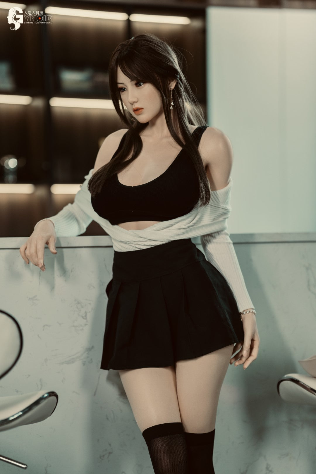 sexdukke Leyla Model 19R Deluxe (Gynoid Doll 168 cm F-cup silikon)