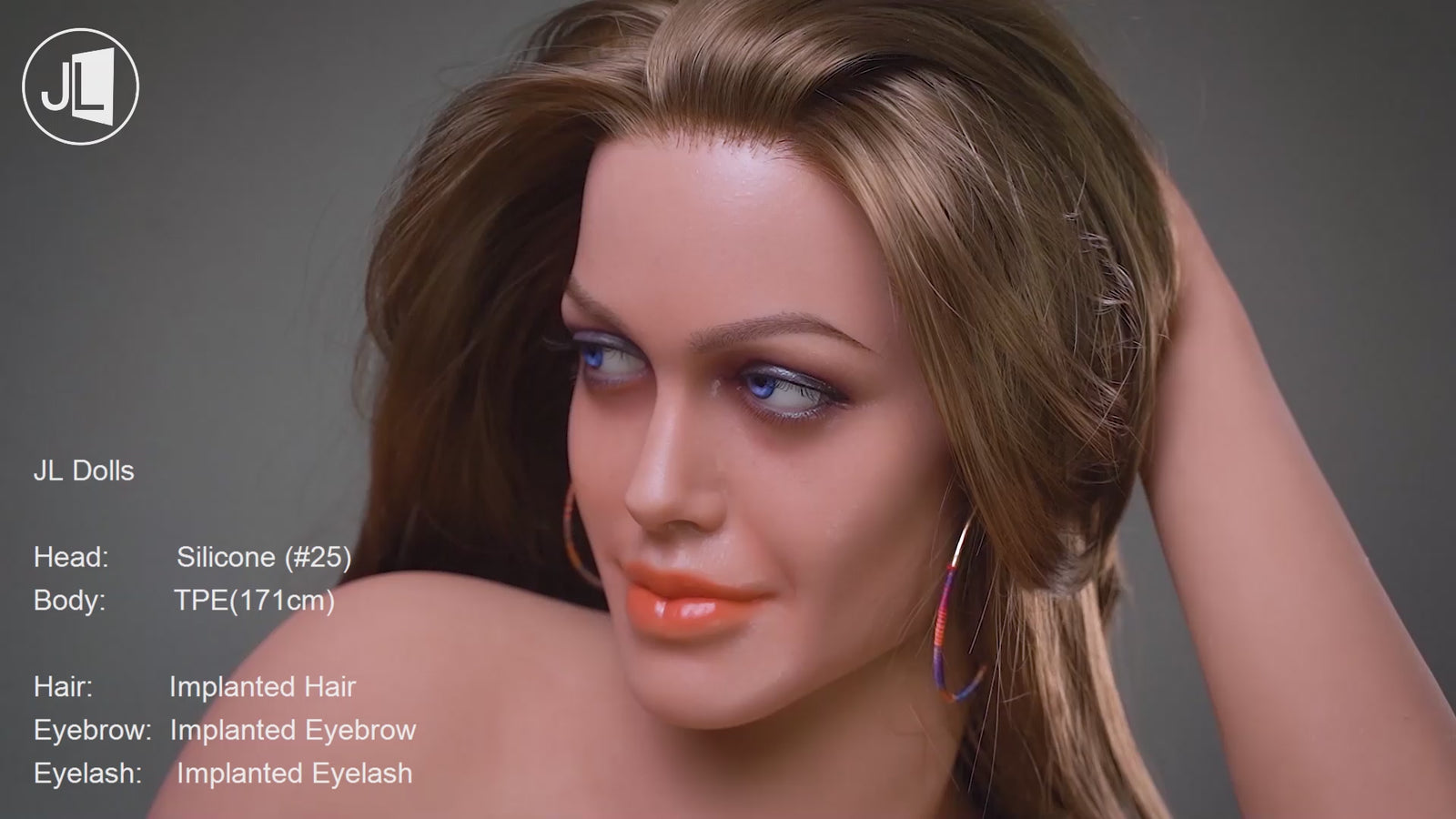 Gina sexdukke (Jarliet 171 cm M-cup TPE+silikon)
