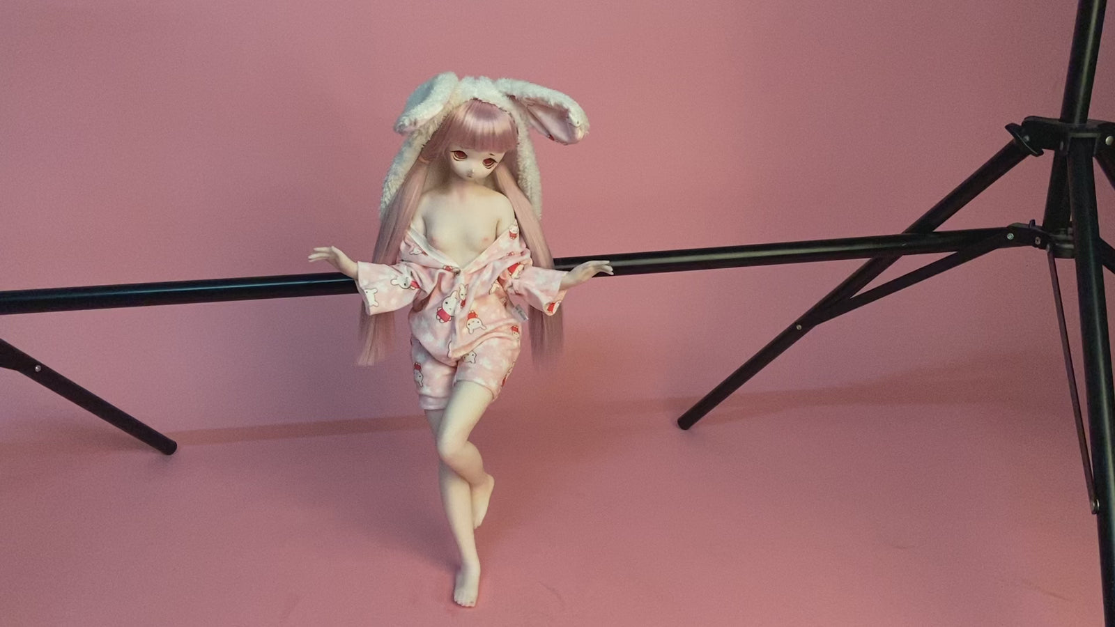 Sally sexdukke (Climax Doll Mini 55cm A-cup silikon)