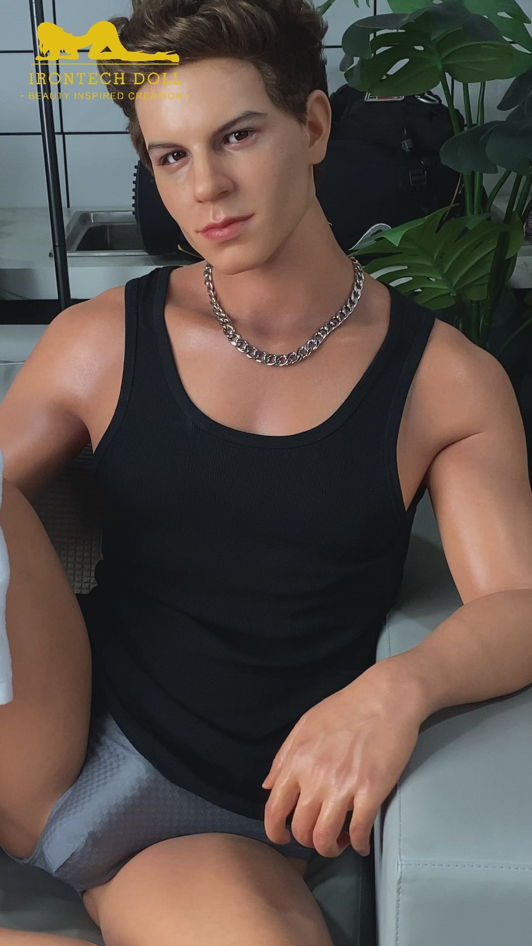 Drake Von Pornostjerne sexdukke (Irontech Doll 175 cm silikon)