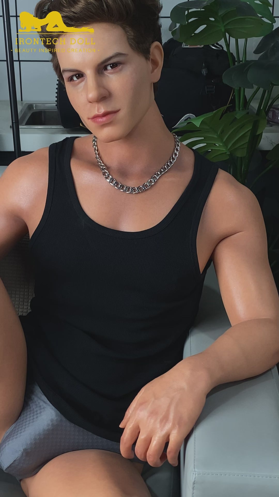 Drake von Pornstar sexdukke (Irontech Doll 175cm silikon)