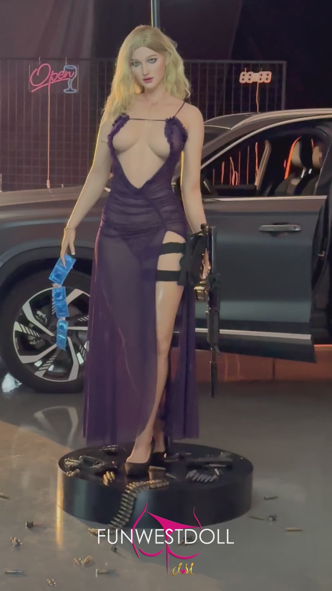 Skylar sexdukke (FunWest Doll 168 cm D-cup #044S RST silikon)