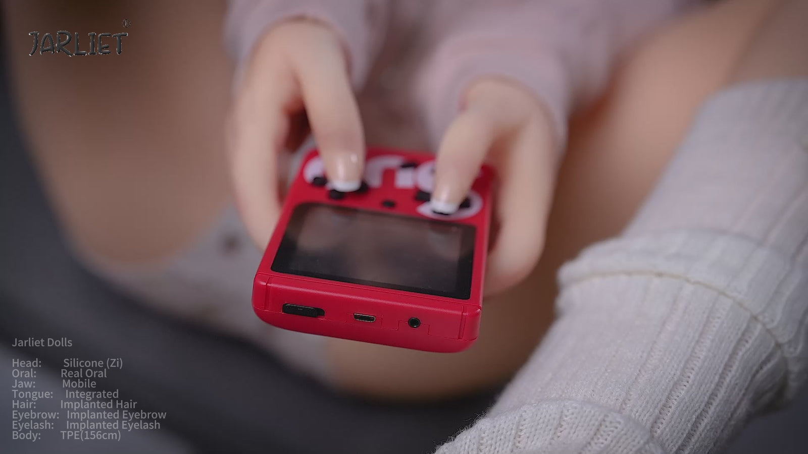 Zi sexdukke (Jarliet 156 cm C-cup TPE+silikon)