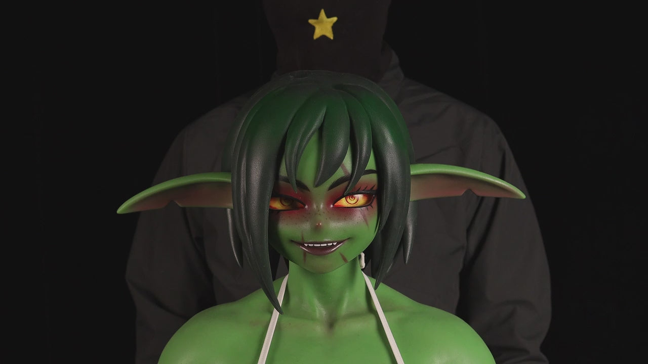 Barza Orc sexdukke (Climax Doll Ultra 120 cm J-cup silikon)
