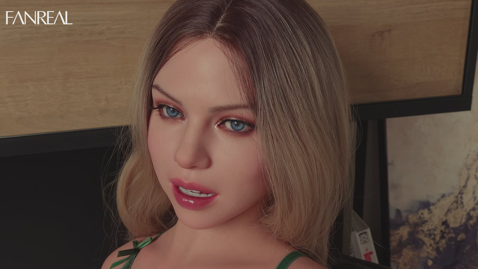 Carlee Torso sexdukke (FanReal Doll 111 cm F-cup RST silikon)