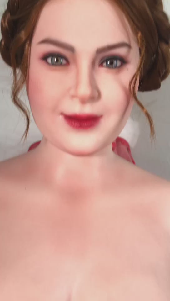 Elfenbein sexdukke (Starpery 161 cm H-cup TPE+silikon)