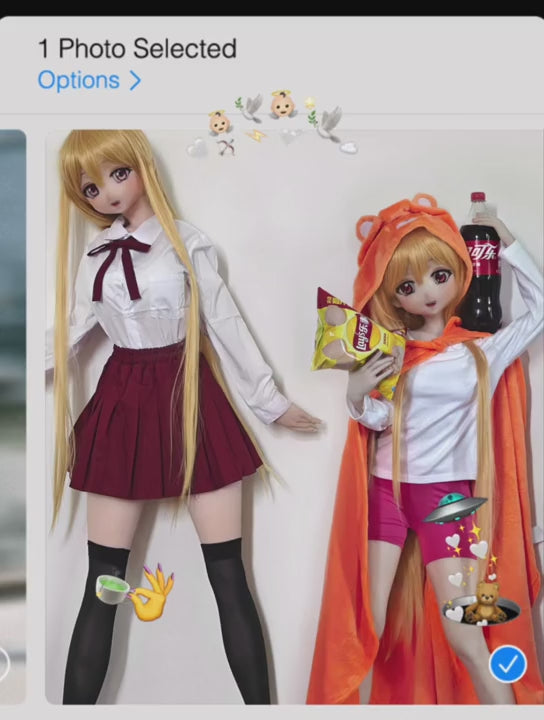Doma Umaru sexdukke (Elsa Babe 148cm Rad012 silikon)