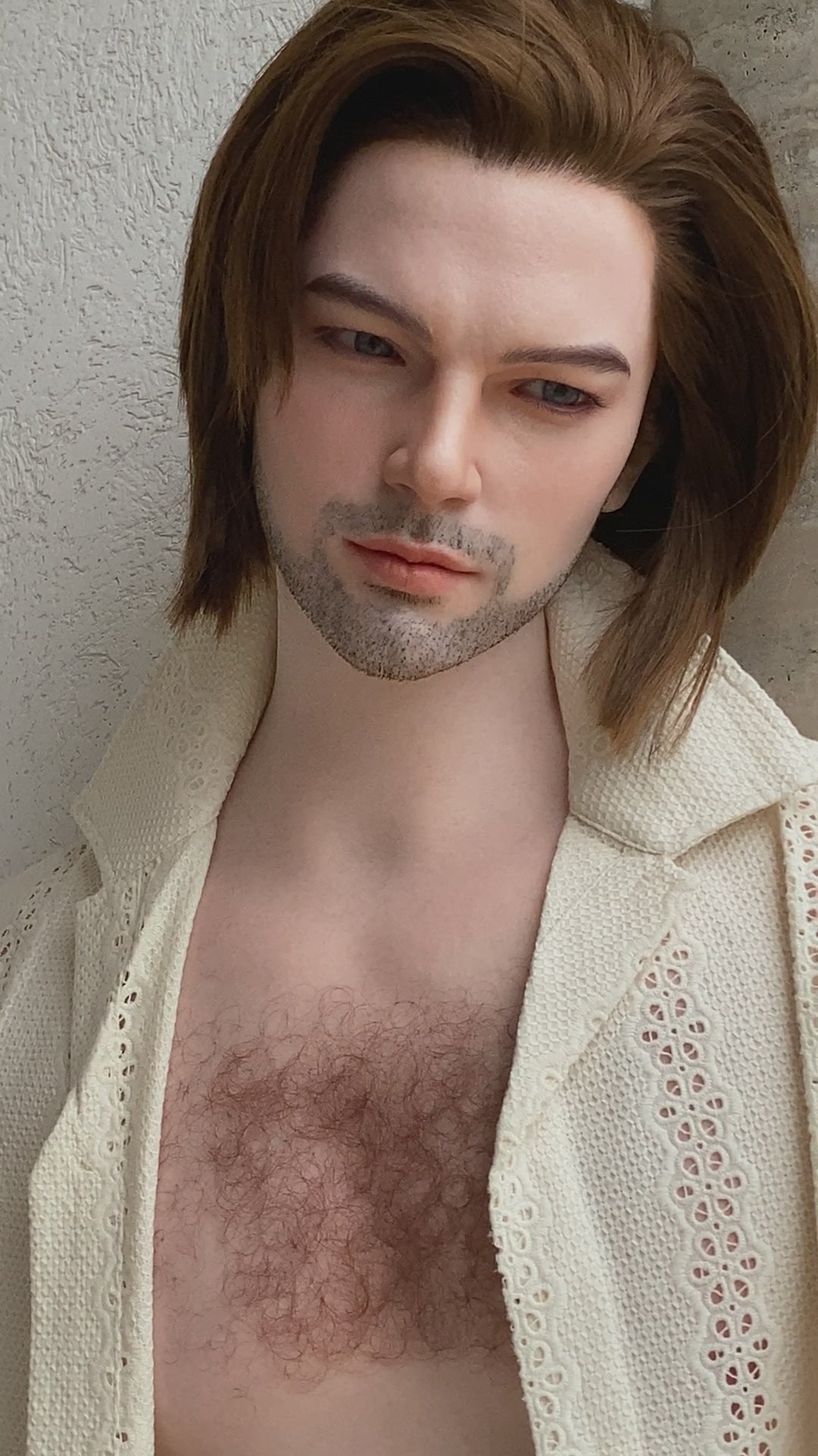 Cæsar mannlig sexdukke (Starpery 180 cm silikon)