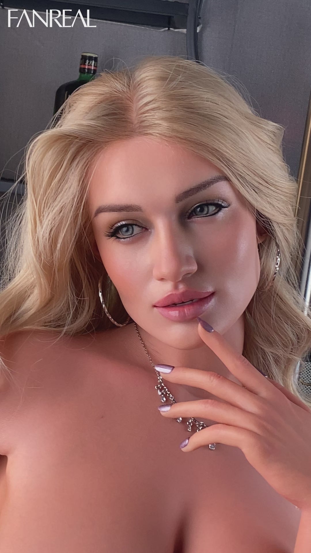 Melissa Sexdocka (FanReal Doll 168cm F-kupa Silikon)