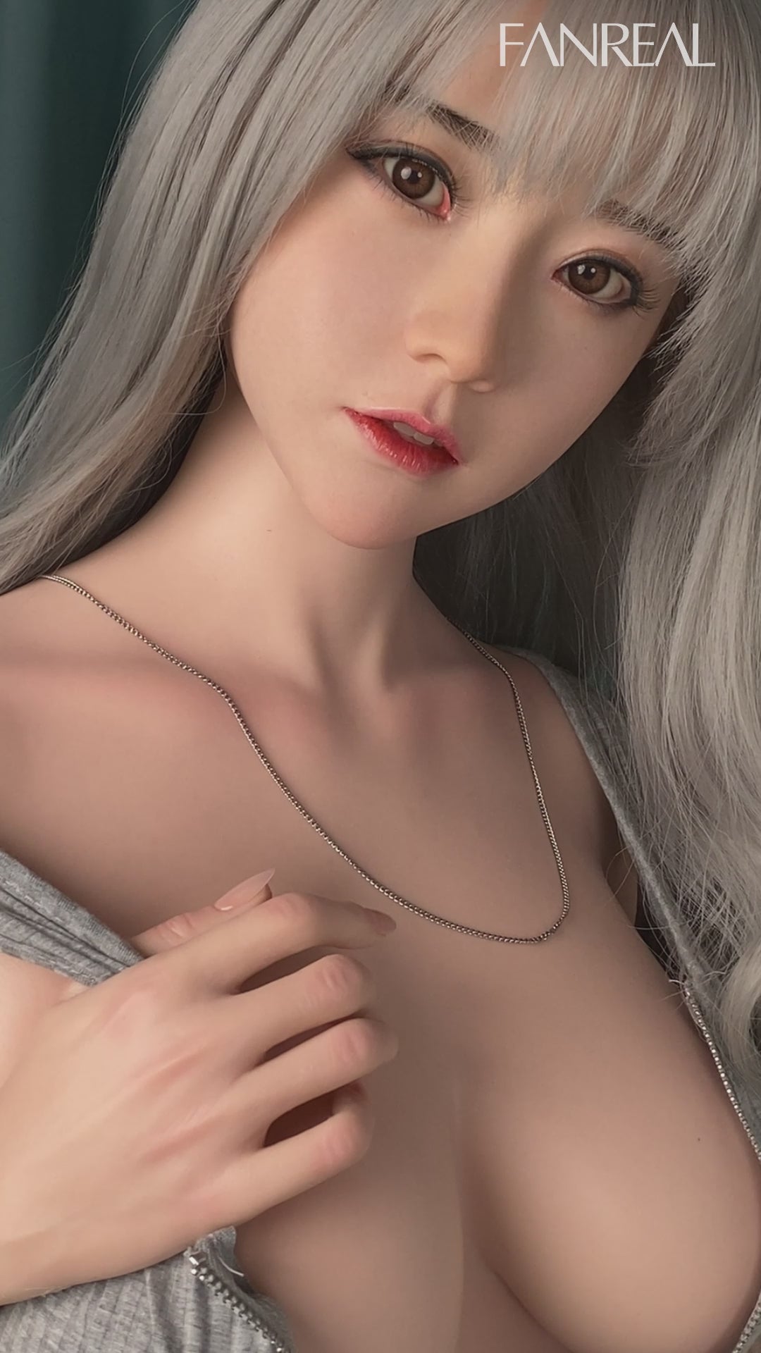Qian sexdukke (FanReal Doll 159cm f-cup Silikon)