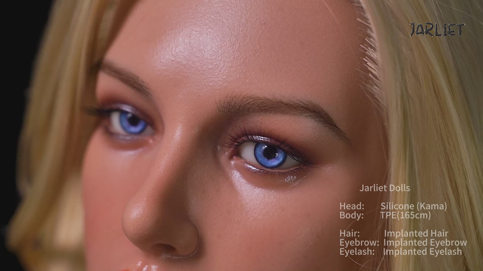 Kama sexdukke (Jarliet 165 cm C-cup TPE+silikon)