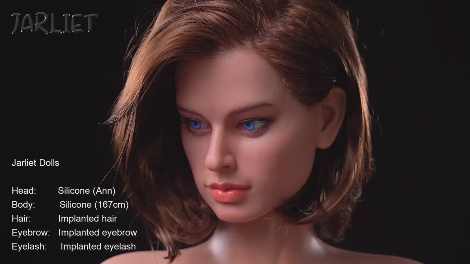 Ann sexdukke (Jarliet 167 cm B-cup silikon)