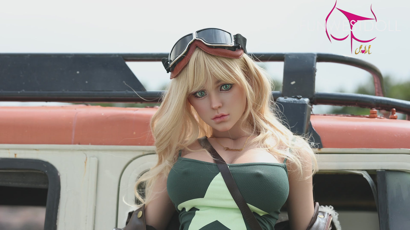 Assos sexdukke (FunWest Doll 157 cm G-cup #030S silikon)