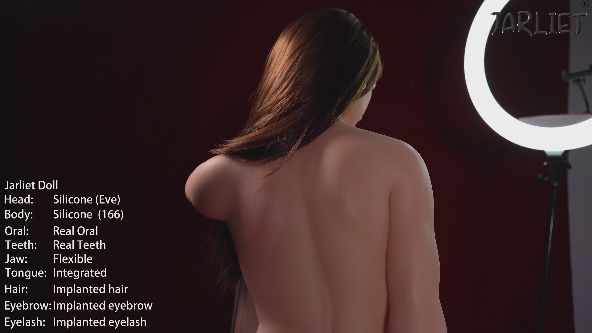 Eve sexdukke (Jarliet 163 cm E-cup silikon)