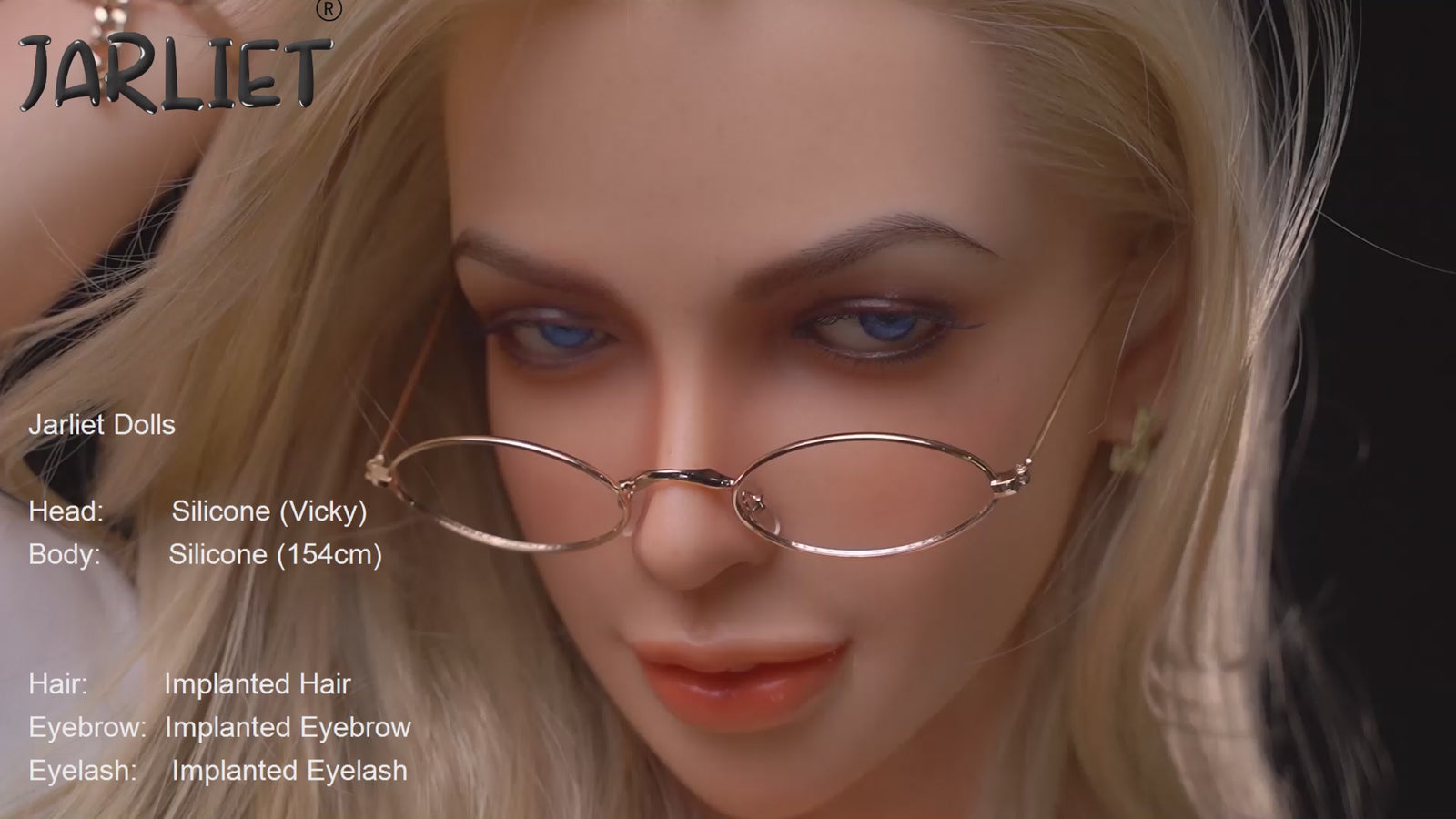 Vicky sexdukke (Jarliet 154 cm C-cup silikon)