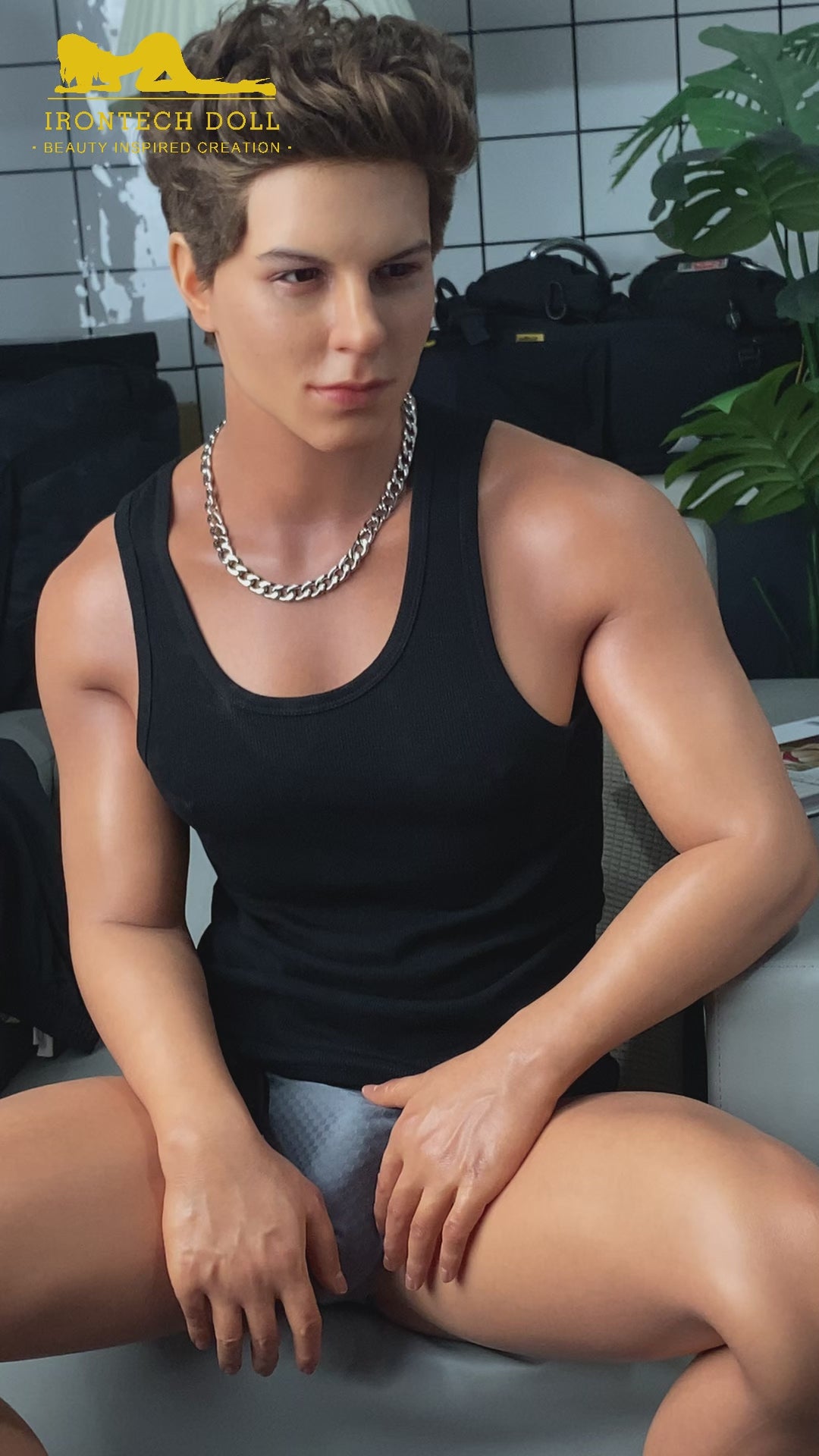 Drake von Pornstar sexdukke (Irontech Doll 175cm silikon)