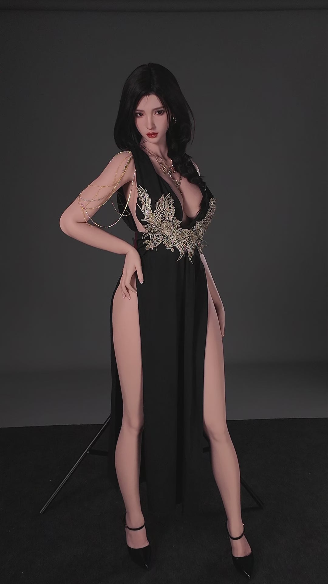 Lillian sexdukke (TOP CYDOLL 168 cm F-cup TPE+silikon)