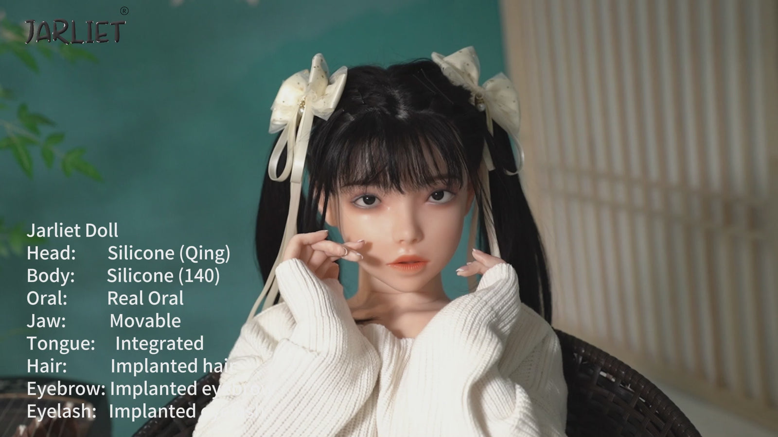 Qing sexdukke (Jarliet 140 cm C-cup silikon)