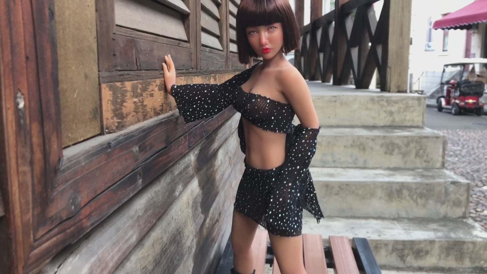 Raka sexdukke (Climax Doll Mini 60 cm C-cup silikon) EXPRESS